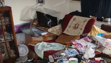 Fig 1: Living room before works