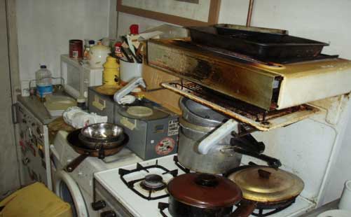 Fig 3: Kitchen Before